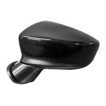 Door Mirror Assembly Left Non-Heated w/o Signal Lamp w/o BSD w/Cover Japan Built for Mazda 3 Sedan Hatchback 2017-2018