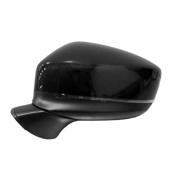 Door Mirror Assembly Left Manual Folding Non-Heated w/o Side View Camera w/o BSD for Mazda CX-9 2016-2017