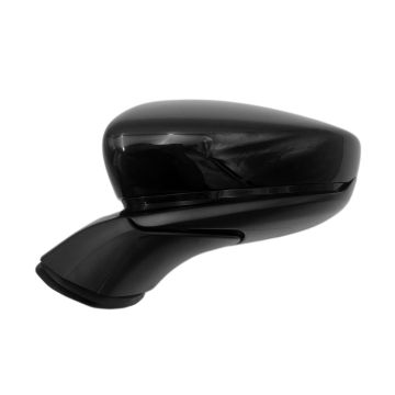 Door Mirror Left Non-Heated w/o Memory w/o BSD w/Cover Japan Built for Mazda 3 Sedan 2019-2024
