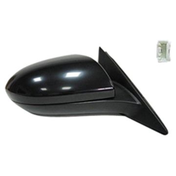 Door Mirror Assembly Right Power Non-Heated w/o Lighted Entry w/Cover for Mazda 6 2009-2013