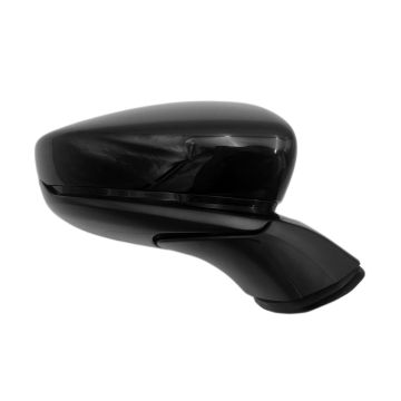 Door Mirror Right Non-Heated w/o Memory w/o BSD w/Cover Japan Built for Mazda 3 Sedan 2019-2024