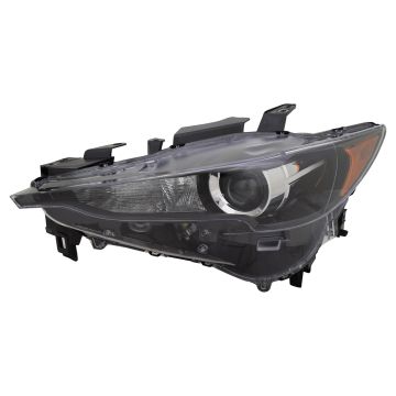 Headlight Assembly Composite Left w/o Adaptive Lamps CAPA for Mazda CX-5 2017-2021