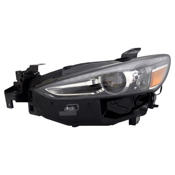 Headlight Assembly Composite Left LED w/o Adaptive Headlamps CAPA for Mazda 6 2018-2021