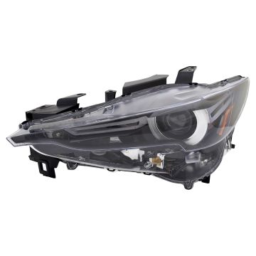Headlight Assembly Composite Left w/Adaptive Headlamps From 3-1-20 CAPA for Mazda CX-5 2020-2021
