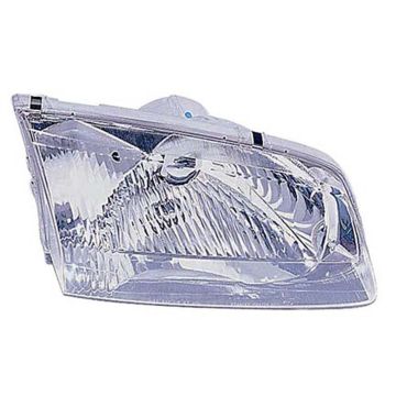 Headlight Assembly Composite Right Includes Headlamp Bracket for Mazda 626 2000-2002