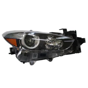 Headlight Assembly Composite Right Halogen Japan Built for Mazda 3 Sedan Hatchback 2017-2018