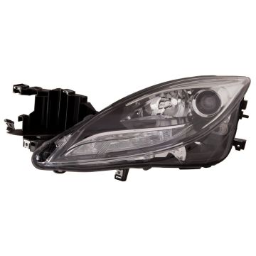 Headlight Lens Housing Left Halogen CAPA for Mazda 6 2011-2013