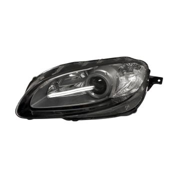 Headlight Lens Housing Left Halogen Silver Bezel for Mazda MX-5 Miata 2009-2012