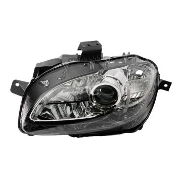 Headlight Lens Housing Left Halogen Chrome Bezel for Mazda MX-5 Miata 2009-2015