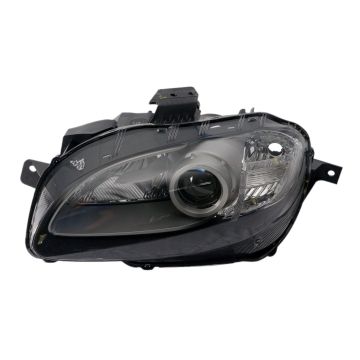 Headlight Lens Housing Left HID Silver Bezel for Mazda MX-5 Miata 2009-2015