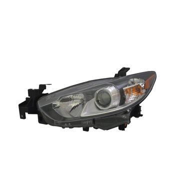Headlight Lens Housing Left Halogen for Mazda 6 Sedan 2014-2020