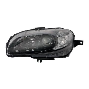 Headlight Lens Housing Left Halogen Black Bezel for Mazda MX-5 Miata 2013-2015