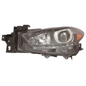 Headlight Lens Housing Left for Mazda 3 2017-2018