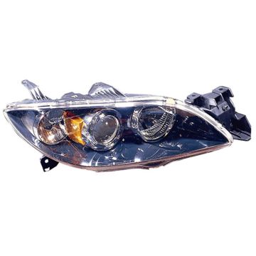 Headlight Lens Housing Right Halogen for Mazda 3 Sedan 2004-2009