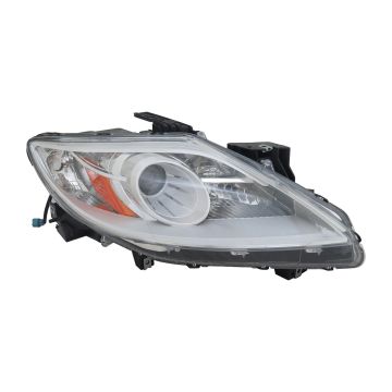 Headlight Lens Housing Right Halogen CAPA for Mazda CX-9 2010-2012