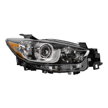 Headlight Lens Housing Right HID CAPA for Mazda CX-5 2013-2015