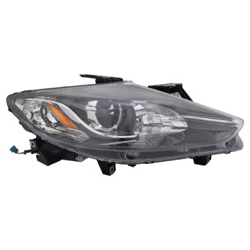 Headlight Lens Housing Right Halogen CAPA for Mazda CX-9 2013-2015
