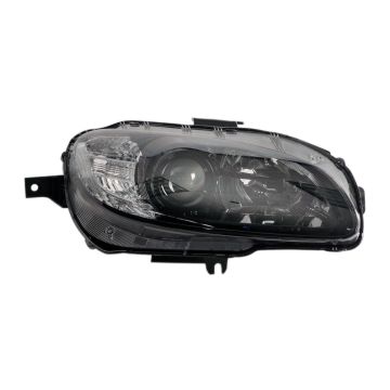 Headlight Lens Housing Right Halogen Black Bezel for Mazda MX-5 Miata 2013-2015