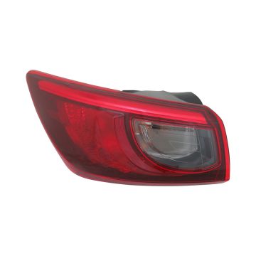 Tail Light Assembly Left Outer Bulb Type for Mazda CX-3 2016-2022