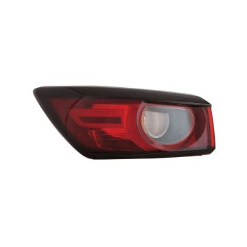 Tail Light Assembly Left Outer LED CAPA for Mazda CX-3 2019-2022