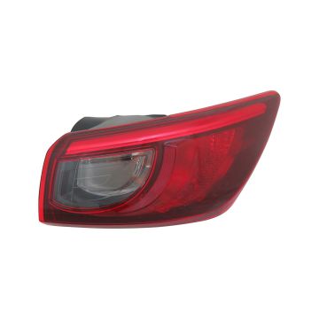 Tail Light Assembly Right Outer Bulb Type for Mazda CX-3 2016-2022
