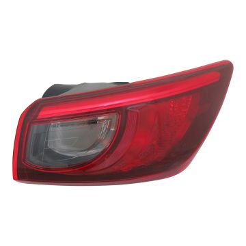 Tail Light Assembly Right Outer Bulb Type for Mazda CX-3 2016-2022