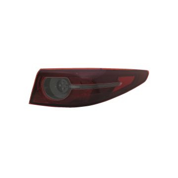 Tail Light Assembly Right Outer w/o Signature Lighting Japan Built CAPA for Mazda 3 Sedan 2019-2021
