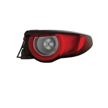 Tail Light Assembly Right Outer w/Signature Lighting CAPA for Mazda 3 Hatchback 2019-2021