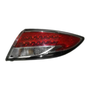 Tail Light Housing Right LED Type Includes Lens CAPA for Mazda 6 2009-2013