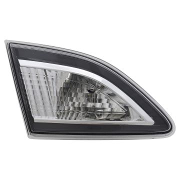 Back Up Light Assembly Left CAPA for Mazda 3 Sedan 2010-2013