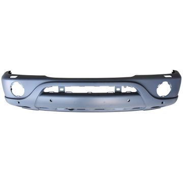 Bumper Cover Front w/Sport Pkg w/Round Fog Lamps w/Parktronic w/Headlamp Washer Primed for Mercedes-Benz ML320 ML350 ML500 ML55 AMG
