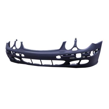 Bumper Cover Front w/Headlamp Washers 211 Except AMG Primed for Mercedes-Benz E320 E500