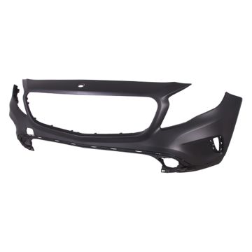 Bumper Cover Front X156 w/o AMG Styling Pkg w/o Parktronic Primed for Mercedes-Benz GLA250 2015-2017