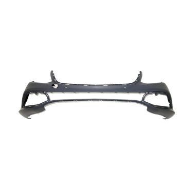 Bumper Cover Front W213/S213 w/Luxury Pkg w/Active Park Assist Primed for Mercedes-Benz E300 E350 E400 E450