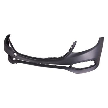 Bumper Cover Front W213/S213 w/Luxury Pkg w/o Active Park Assist Primed for Mercedes-Benz E300 E350 E400 E450