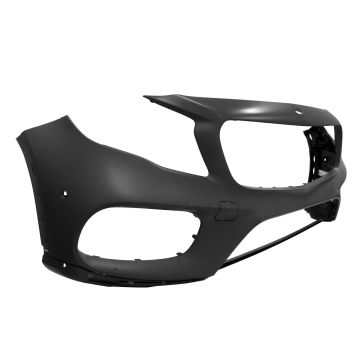Bumper Cover Front X156 w/AMG Styling Pkg w/Front View Camera w/Parktronic Primed for Mercedes-Benz GLA250 2018-2020