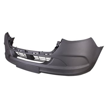 Bumper Cover Front W907 w/o Fog Lamps w/o Front View Camera Primed CAPA for Mercedes-Benz Sprinter 1500 Sprinter 2500 Sprinter 3500 Sprinter 3500XD