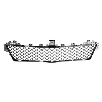 Bumper Cover Grille Front W204 w/o AMG Styling Pkg w/o Parktronic for Mercedes-Benz C250 C300 C350