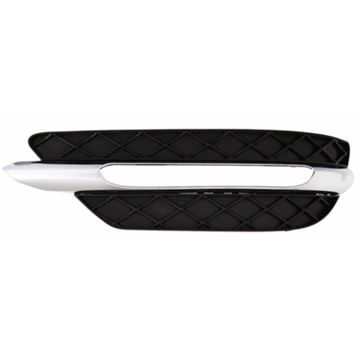 Bumper Insert Front Left W204 w/o AMG Styling Pkg Outer Grille/Driving Lamp for Mercedes-Benz C250 C300 C350