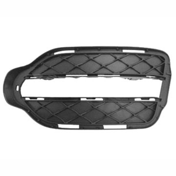 Bumper Insert Front Left X204 w/o AMG Styling Pkg Outer Grille Textured Black for Mercedes-Benz GLK250 GLK350