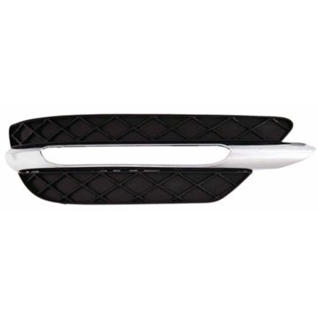 Bumper Insert Front Right W204 w/o AMG Styling Pkg Outer Grille/Driving Lamp for Mercedes-Benz C250 C300 C350