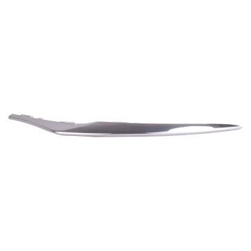Bumper Cover Molding Front Right C117 w/o AMG Styling Pkg Outer Trim Chrome for Mercedes-Benz CLA250 2017-2018
