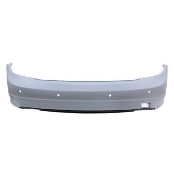 Bumper Cover Rear W204 w/AMG Styling Pkg w/Parktronic Primed for Mercedes-Benz C230 C250 C300 C350 C63 AMG