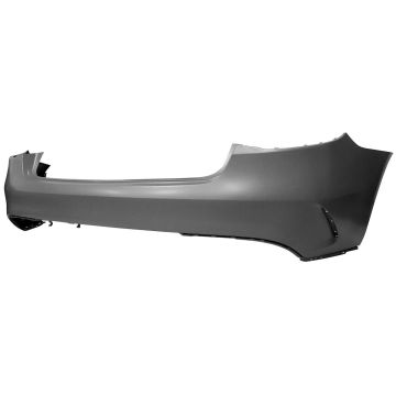 Bumper Cover Rear w/AMG Styling Pkg C292 w/o Active Park Assist Primed CAPA for Mercedes-Benz GLE350d GLE43 AMG GLE450 AMG GLE63 AMG S