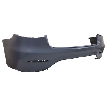 Bumper Cover Rear C253 w/Active Park Assist Primed for Mercedes-Benz GLC300 GLC43 AMG GLC63 AMG GLC63 AMG S