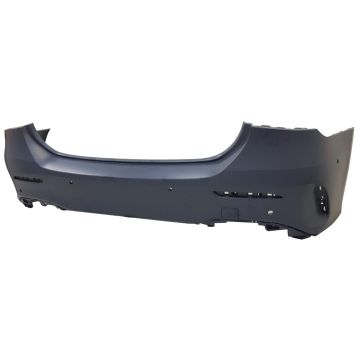 Bumper Cover Rear V177 w/AMG Aerodynamics Pkg w/Active Park Assist Primed for Mercedes-Benz A35 AMG Sedan 2020-2022