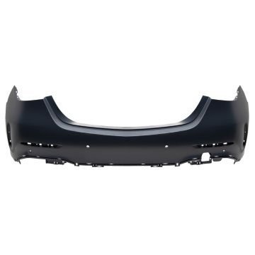 Bumper Cover Rear w/AMG Styling Pkg W206 w/Parking Sensors Primed CAPA for Mercedes-Benz C300 C43 AMG