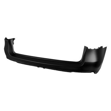 Bumper Cover Rear Upper SUV X253 w/o AMG Styling Pkg w/o Active Park w/o Reflector Holes Primed CAPA for Mercedes-Benz GLC300 2016-2022