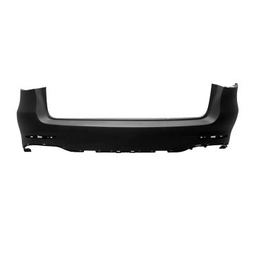 Bumper Cover Rear Upper w/AMG Styling Pkg w/Sport Pkg X253 w/Active Park w/Reflector Holes Primed for Mercedes-Benz GLC300 2016-2019