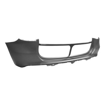 Bumper Cover Rear Upper H247 w/o AMG Styling Pkg w/o Active Park Assist Primed for Mercedes-Benz GLA250 2021-2023